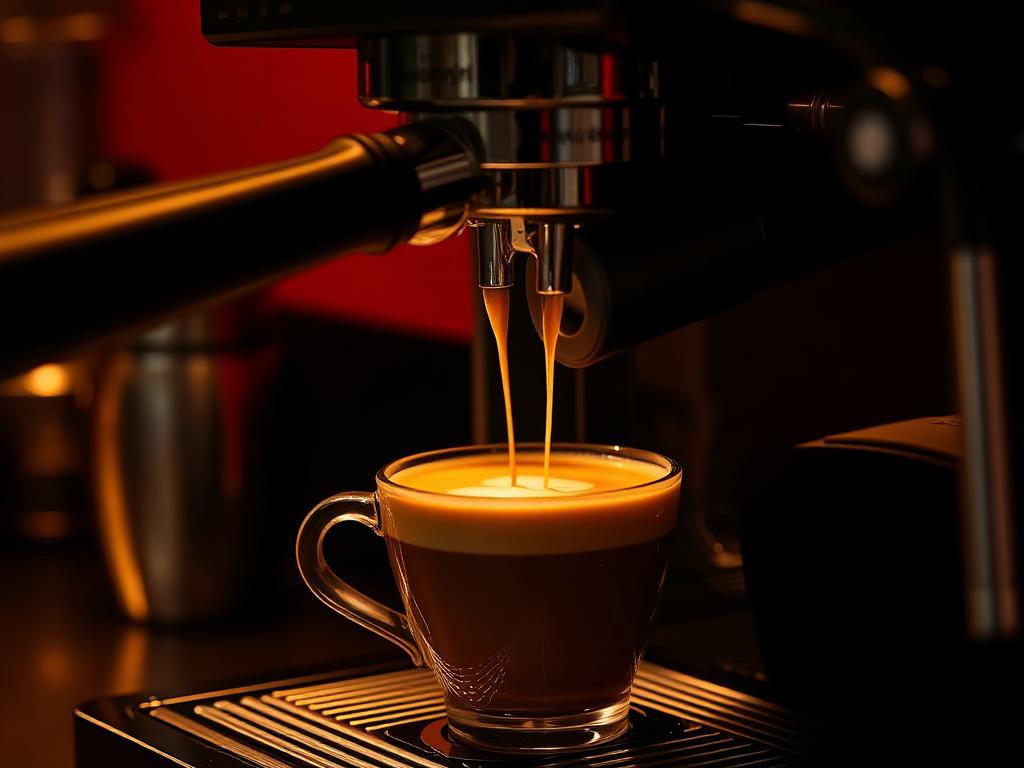 Artisan coffee being poured